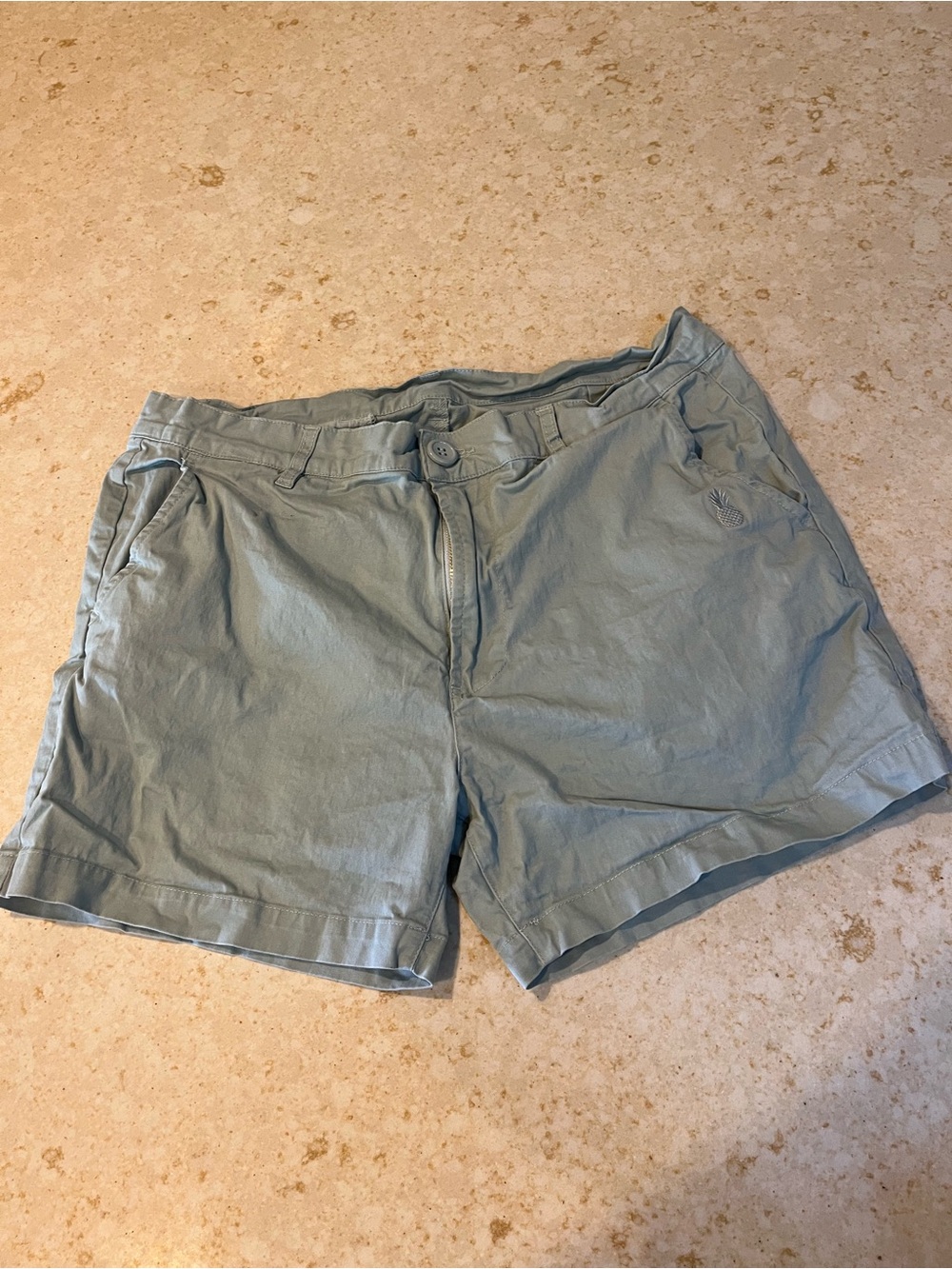 Malibu Light Blue Women's Casual Cotton-Blend Shorts
